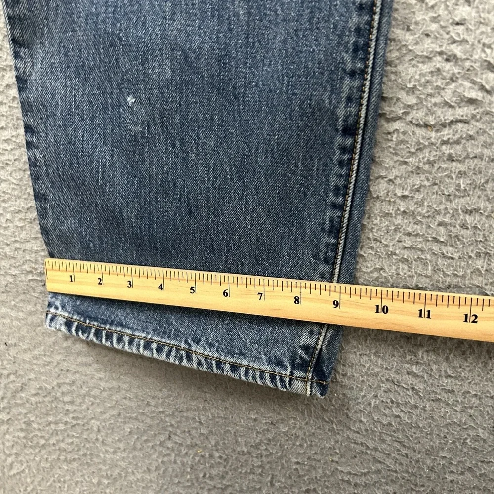 Vintage Levis Jeans Mens 36x34 Blue Denim 501 Straight Leg Button Fly American